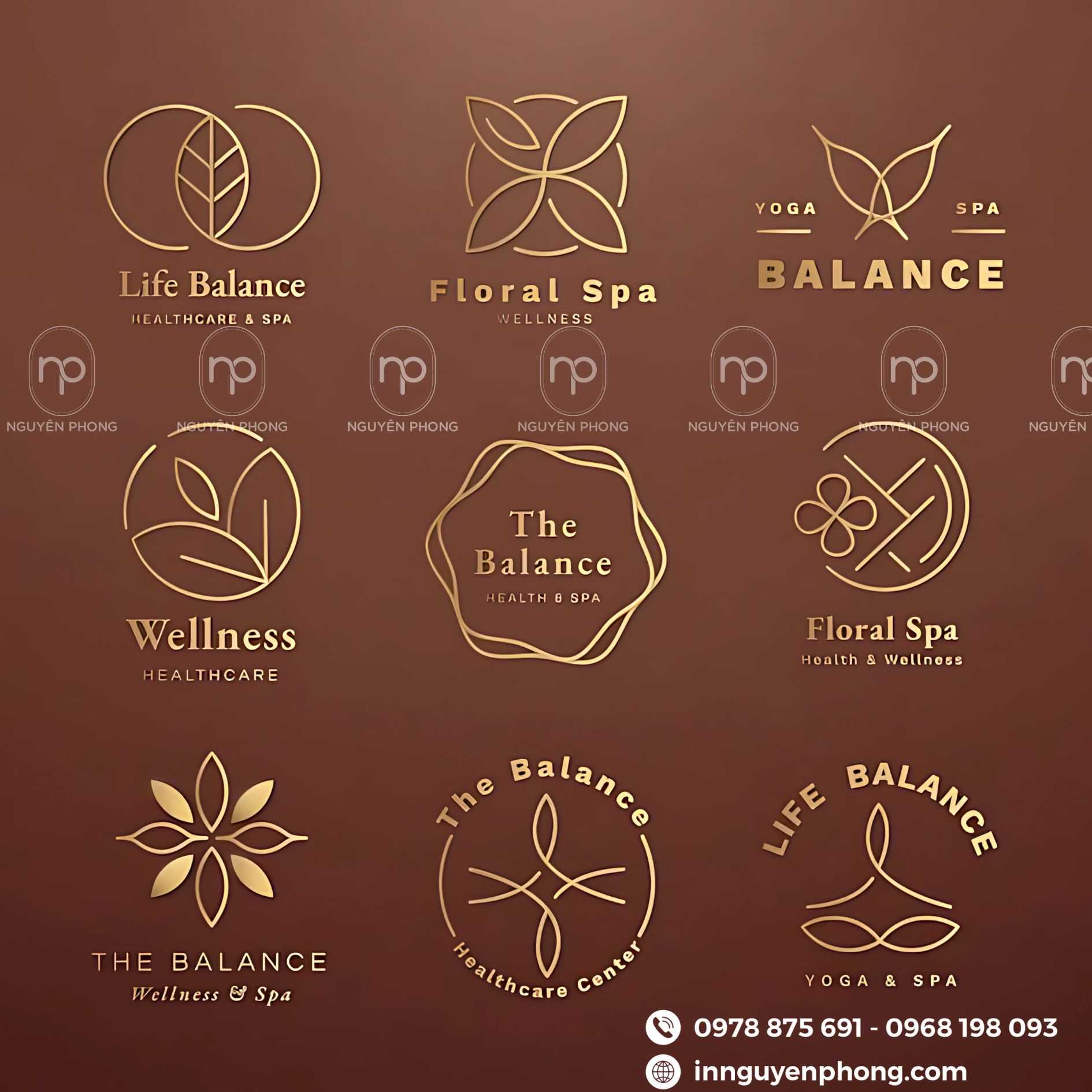 Logo chữ spa